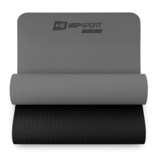 Килимок для фітнесу Hop-Sport HS-T006GM TPE grey